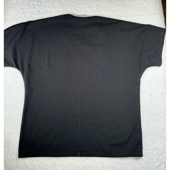 San Antonio Spurs NBA Scrub Top Black Short Sleeve See Photos for Measurements‎ - Picture 7 of 7